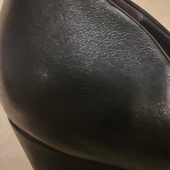 Kenneth Cole Ellis Almond Toe Wedge Pump Black 7 - Picture 12 of 16